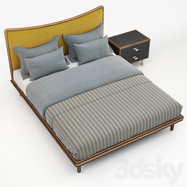 Carlton bed 3DSMax File - thumbnail 4