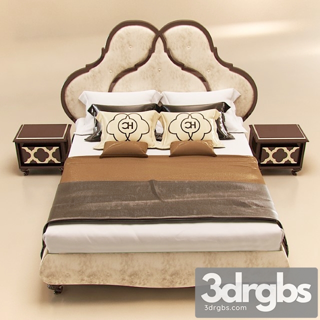 Carpanese Bed 1 3dsmax Download - thumbnail 1