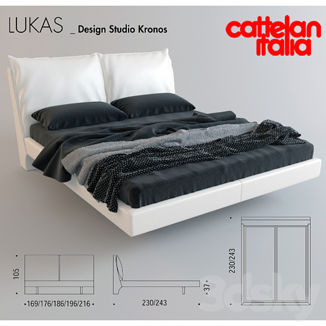 Cattelan Italia _ LUCAS 3DSMax File - thumbnail 1