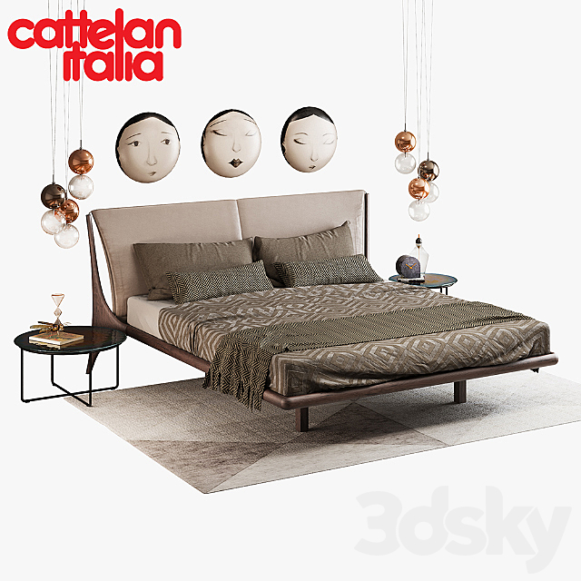 Cattelan italia nelson set 3DSMax File - thumbnail 1