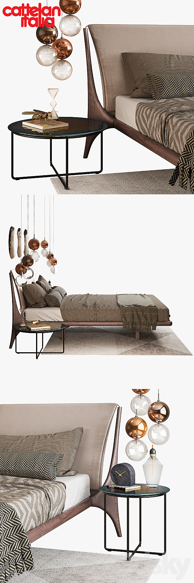 Cattelan italia nelson set 3DSMax File - thumbnail 3