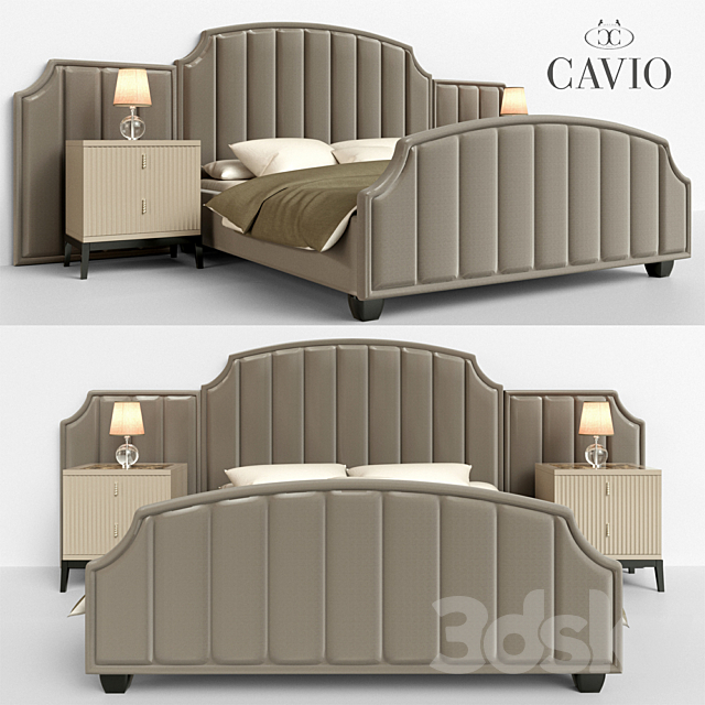 Cavio bed 3DSMax File - thumbnail 1