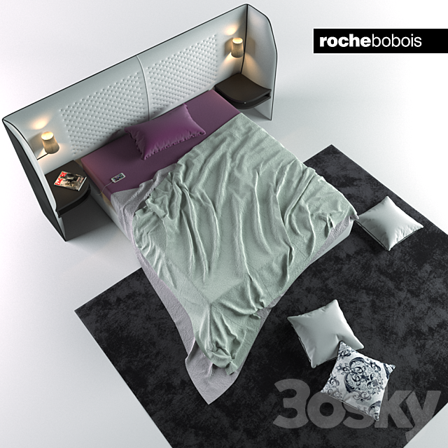 CHERCHE MIDI BED 3DSMax File - thumbnail 2