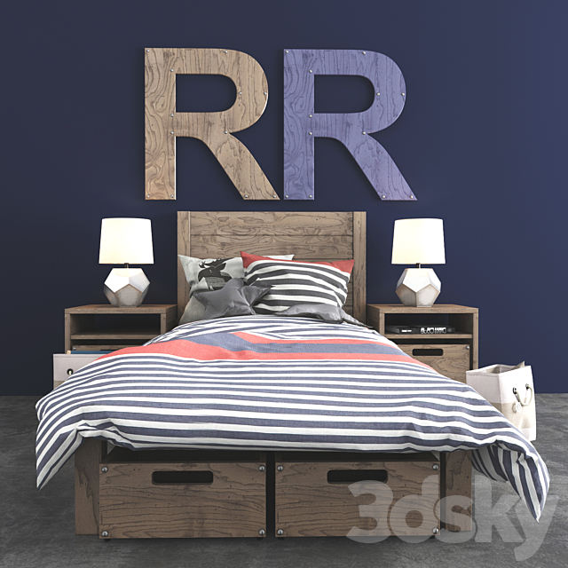 CHILD BED 3DSMax File - thumbnail 1