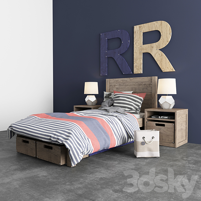 CHILD BED 3DSMax File - thumbnail 2