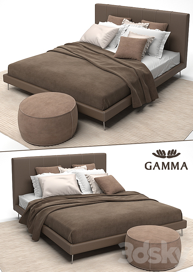 Clio Night Bed 3DSMax File - thumbnail 2