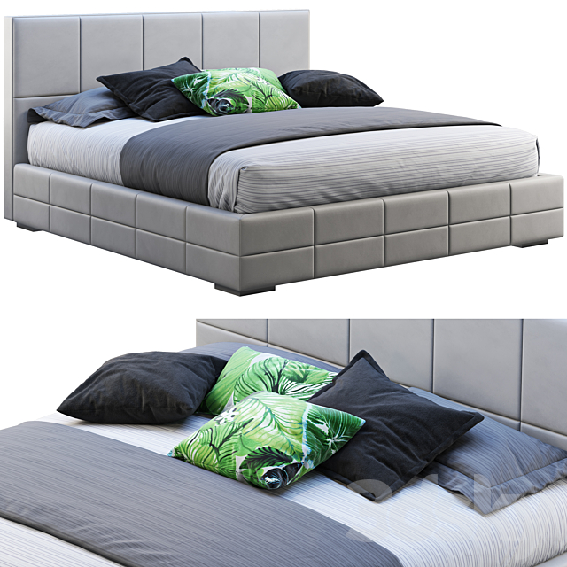 CLIO platform bed 3DSMax File - thumbnail 1