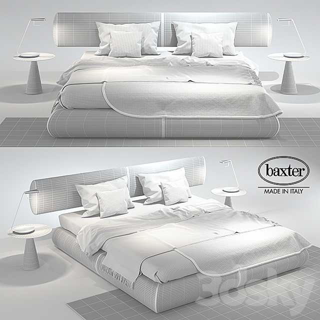 COMO BED 3DSMax File - thumbnail 3