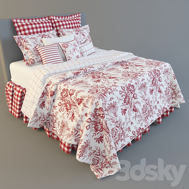 country bedding 3DSMax File - thumbnail 1