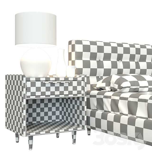 Crate & Barrel _ TATE COLLECTION 3DS Max Model - thumbnail 3