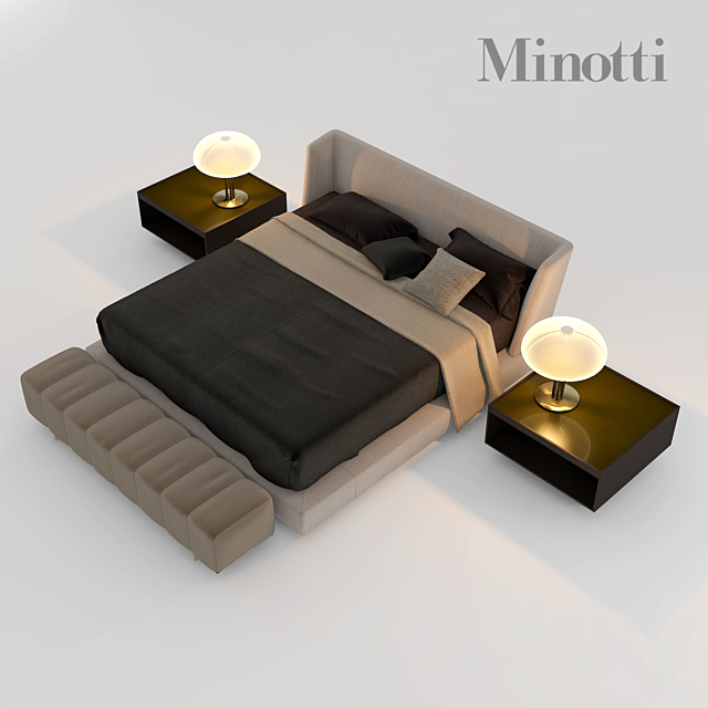 creed bed 3DSMax File - thumbnail 2