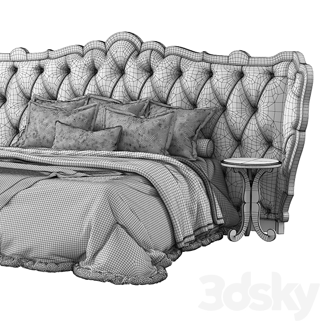 Croce bed 3DSMax File - thumbnail 5