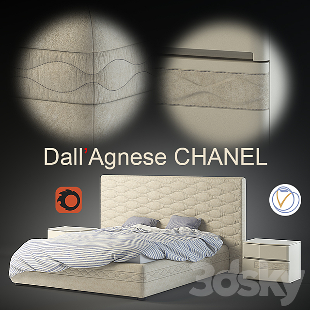 DallAgnese CHANEL 3DSMax File - thumbnail 1