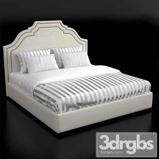 Dantone Bristol Bed 3dsmax Download - thumbnail 1