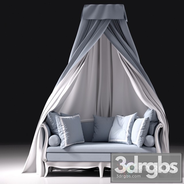 Day Bed 3dsmax Download - thumbnail 1