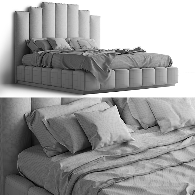 Daytona lord bed 3DSMax File - thumbnail 3