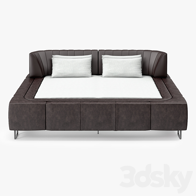 De Sede Double Beds 3DSMax File - thumbnail 1