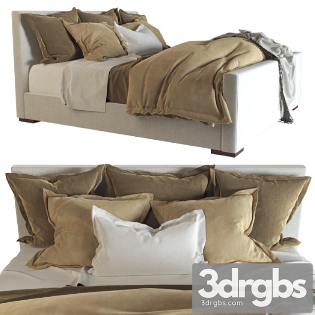 Desert modern bed ralph lauren (vray next) 2 3dsmax Download - thumbnail 1