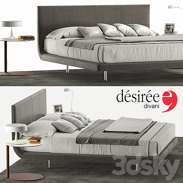 Desiree Tuliss Bed 3DSMax File - thumbnail 1