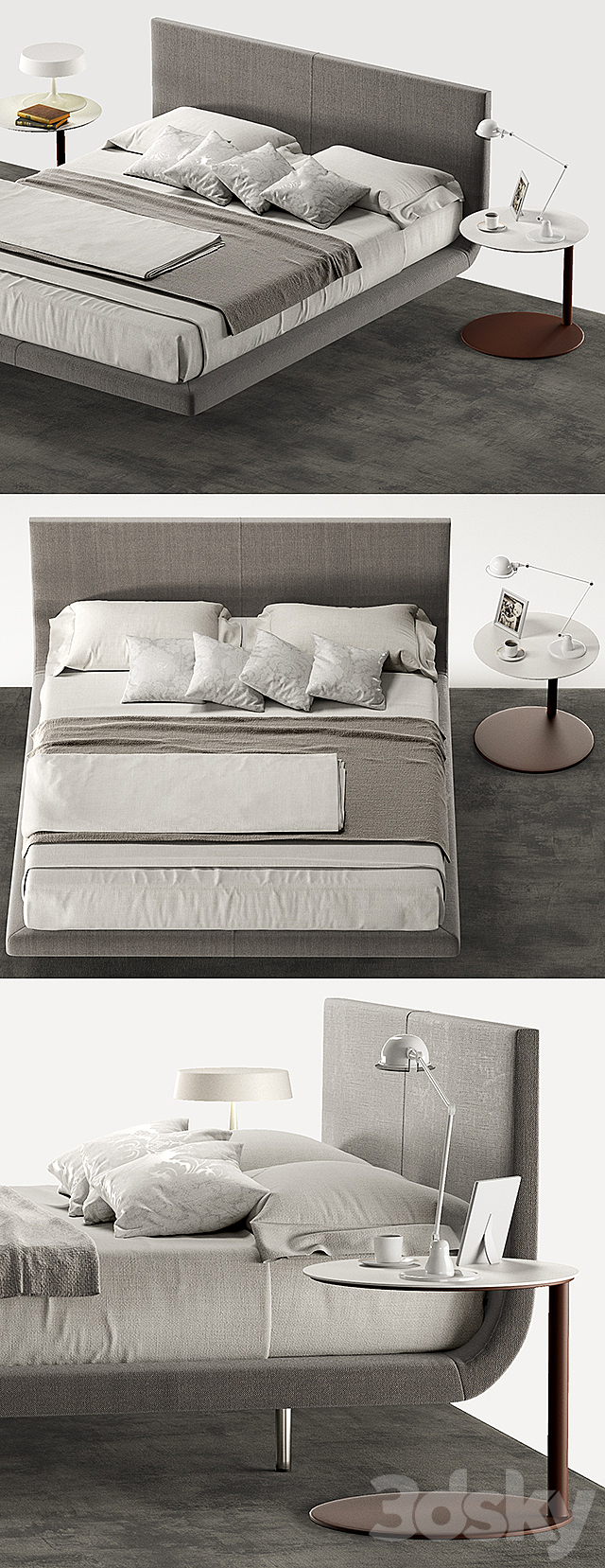 Desiree Tuliss Bed 3DSMax File - thumbnail 2