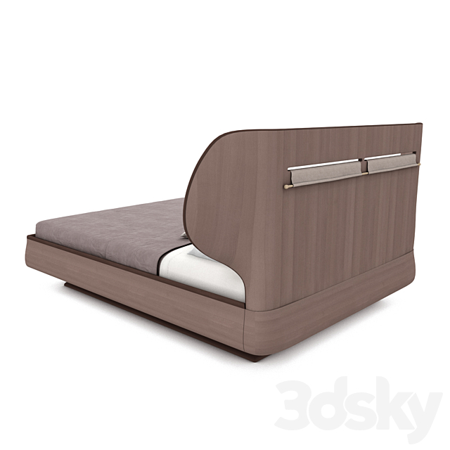 Dimensione Shi wing lo Rima Bed 3DSMax File - thumbnail 2