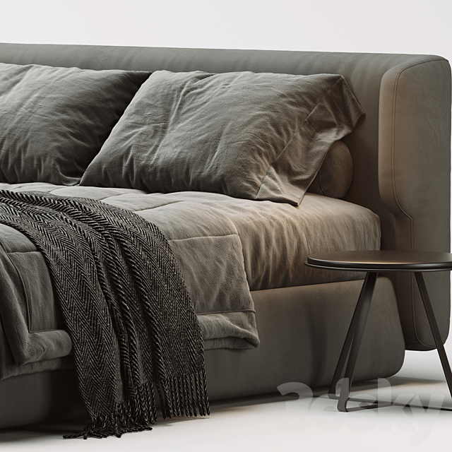 Ditre italia claire bed 3DSMax File - thumbnail 2