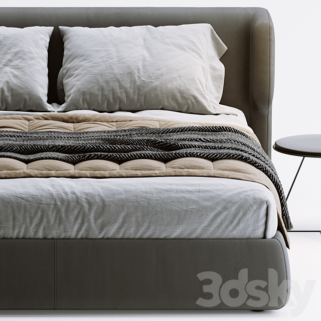 Ditre italia claire bed 3DSMax File - thumbnail 2