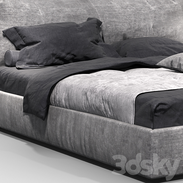 Ditre Italia Papilo Bed 3DSMax File - thumbnail 3