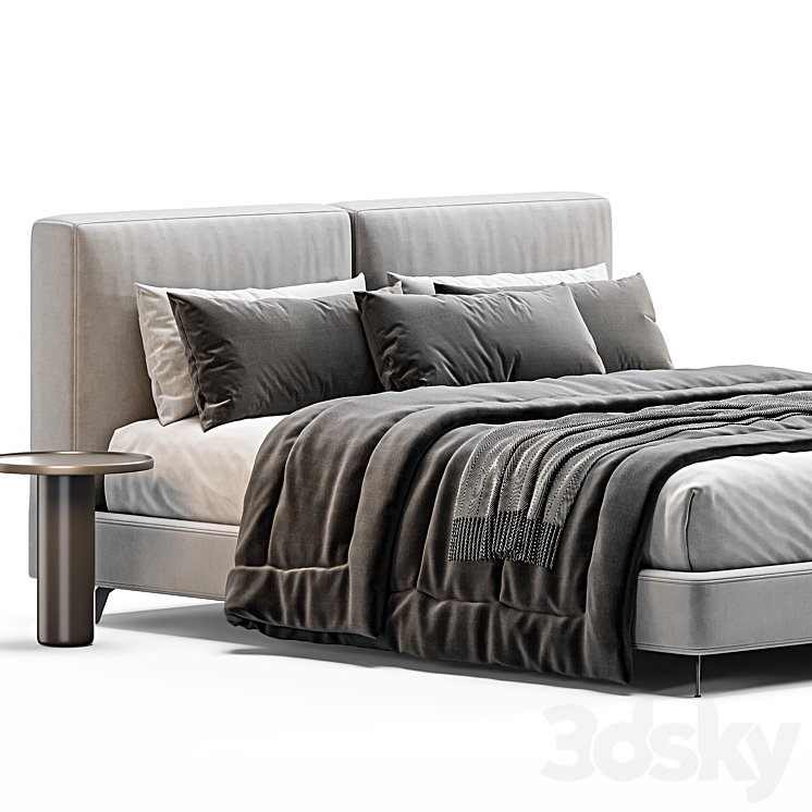 Ditre italia sound bed 3DS Max Model - thumbnail 2