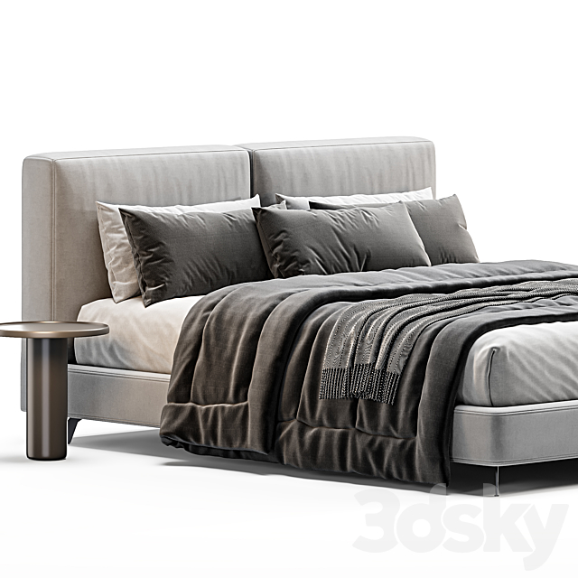 Ditre italia sound bed 3DS Max Model - thumbnail 2