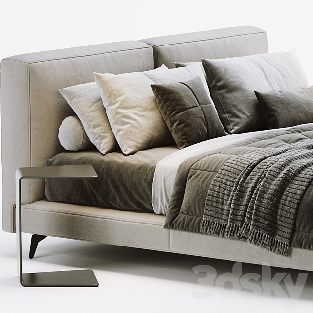 Ditre italia sound bed 3DS Max Model - thumbnail 3