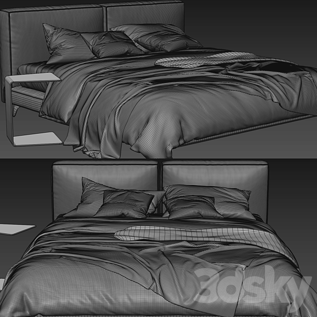 Ditre Italia Sound bed 3DSMax File - thumbnail 3