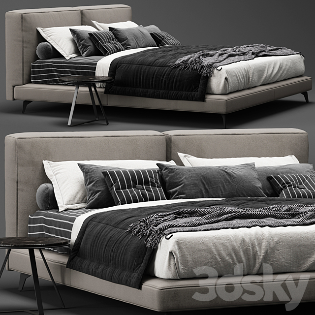 Ditre Italia Sound Bed 3DSMax File - thumbnail 1