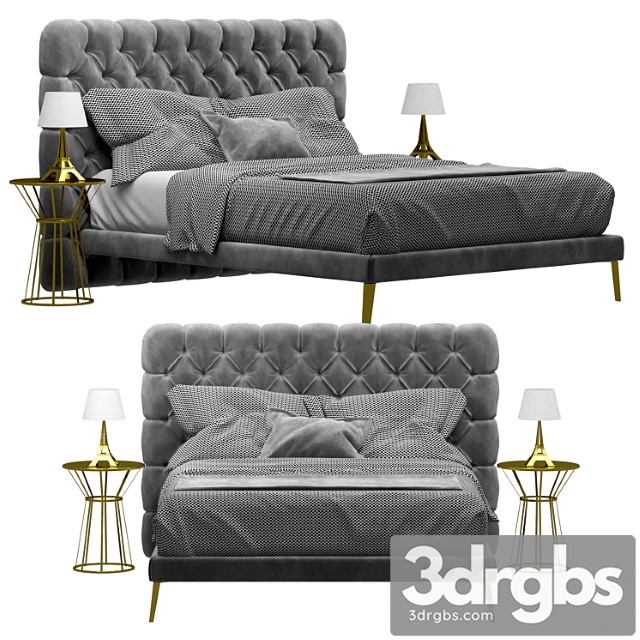 Dorelan letto windsor bed 2 3dsmax Download - thumbnail 1