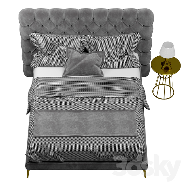 Dorelan letto windsor bed 3DSMax File - thumbnail 2