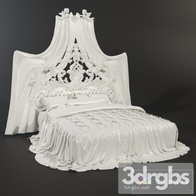 Dream Mil ModeneseGastone Bed 3dsmax Download - thumbnail 1