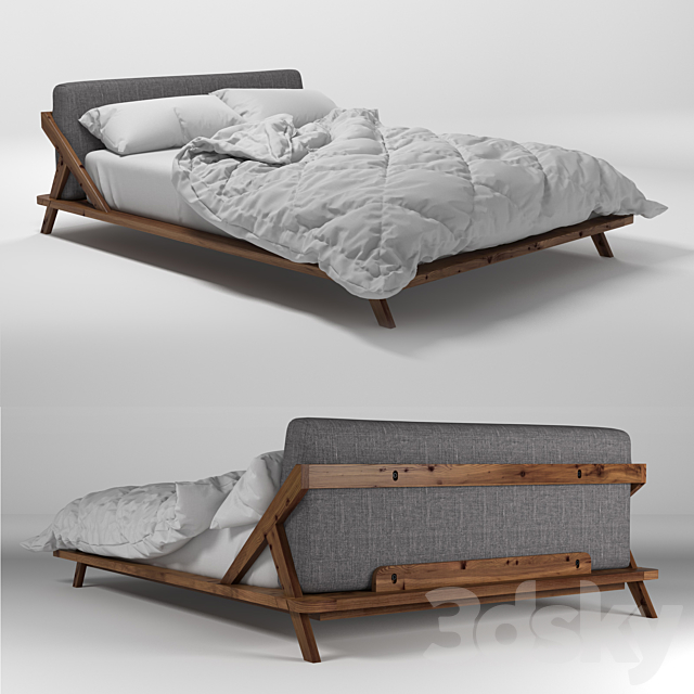 Drommen bed 3DSMax File - thumbnail 1