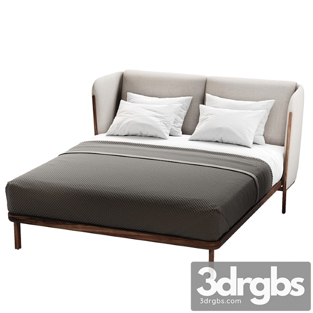 Dubois Bed By De La Espada 3dsmax Download - thumbnail 1