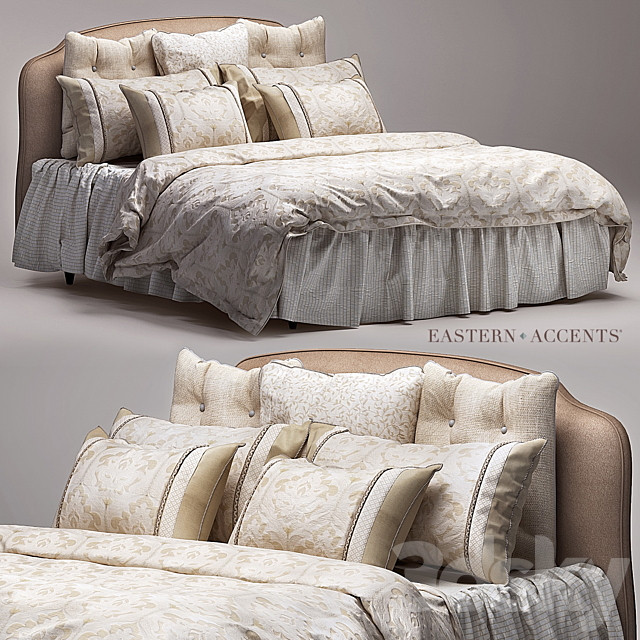 Eastern Accents bedding 3DSMax File - thumbnail 1