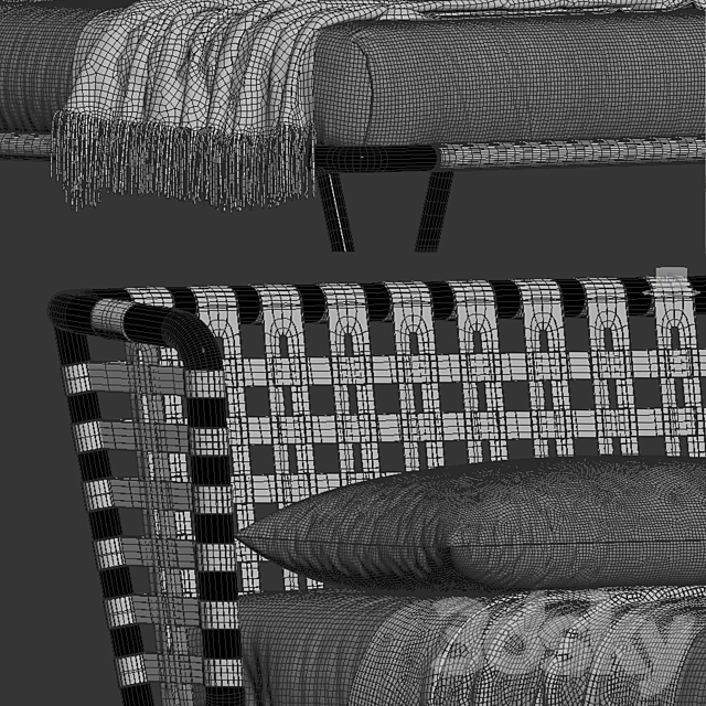 EDOARDO KUOIO bed 3DSMax File - thumbnail 4