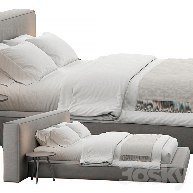 Eldridge Bed by Maden Home 3ds Max - thumbnail 3