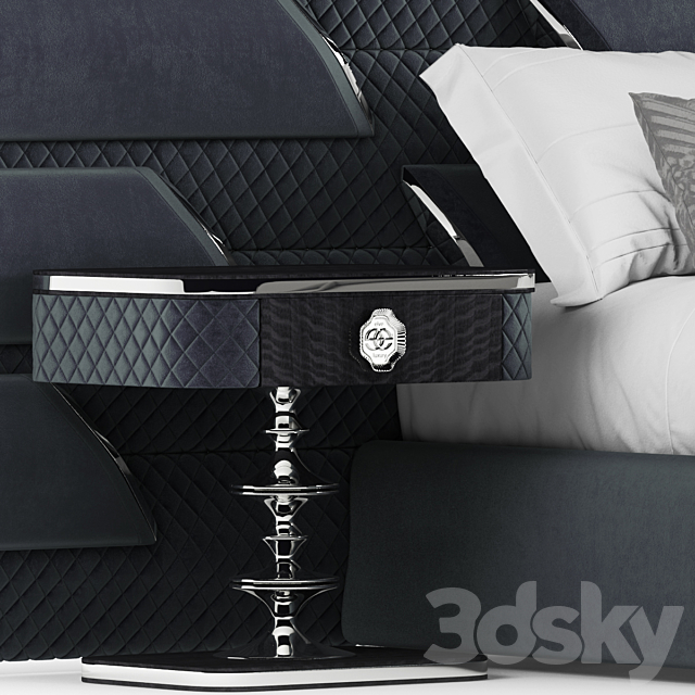 Elve luxury bed 3DSMax File - thumbnail 3