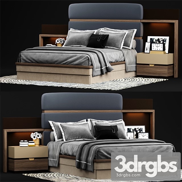 Encanto bed 2 3dsmax Download - thumbnail 1