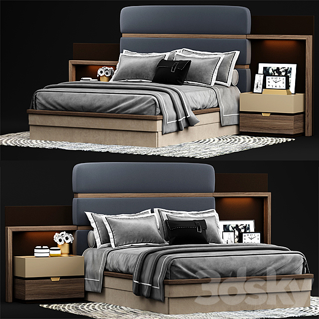 Encanto bed 3DSMax File - thumbnail 1