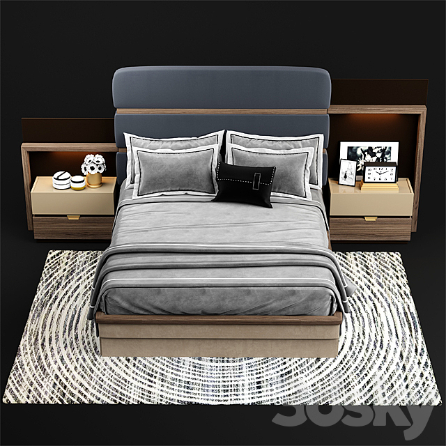 Encanto bed 3DSMax File - thumbnail 2