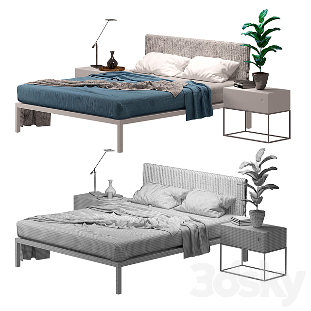 Erik bed Fabrika Alf 3DSMax File - thumbnail 2