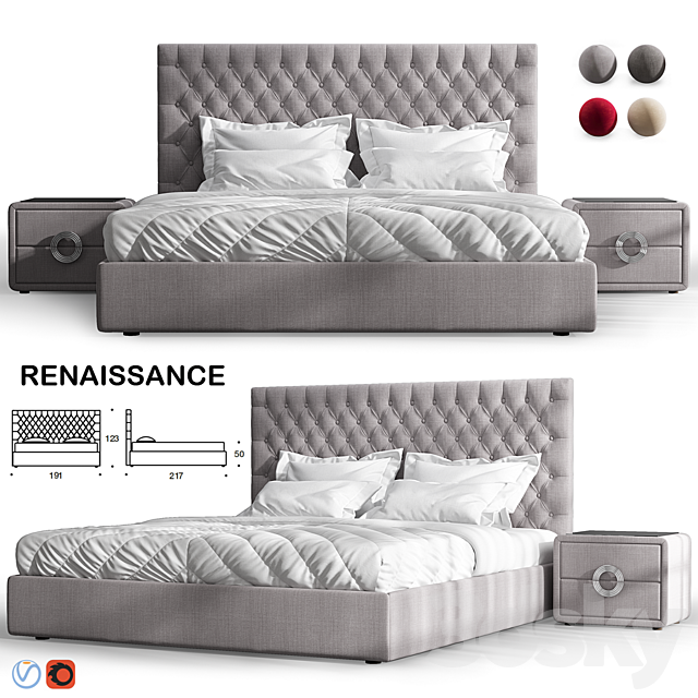 Estetica RENAISSANCE 3DSMax File - thumbnail 1