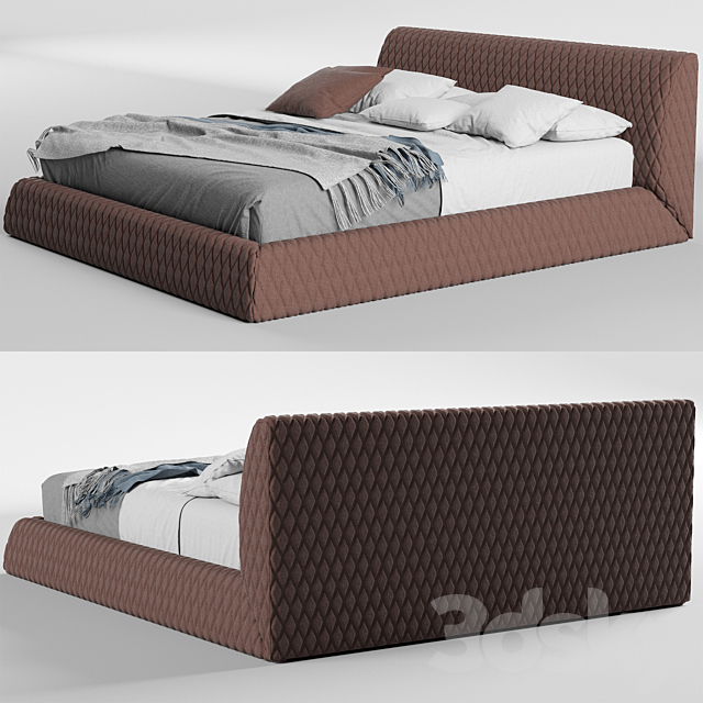 Estetica Vision Majorca Bed 3DS Max Model - thumbnail 2