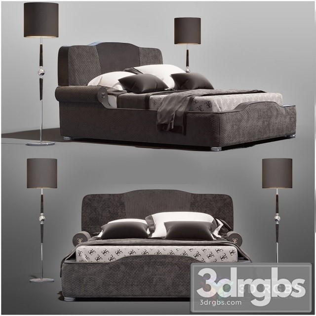 Estetiva Palladium Bed 3dsmax Download - thumbnail 1