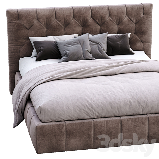 Felis Bed Hamilton 3DSMax File - thumbnail 3